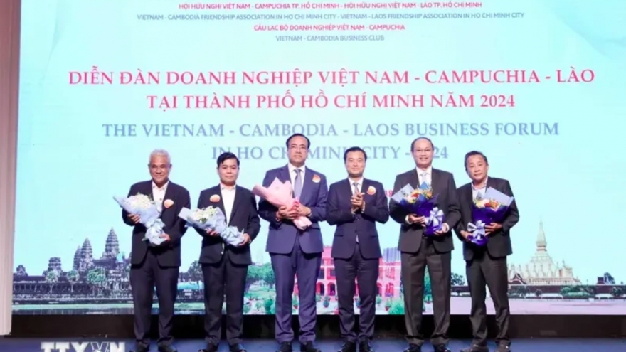 Businesses from Vietnam, Cambodia, Laos strengthen cooperation